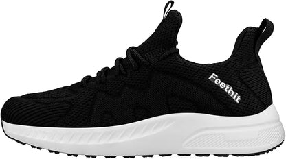 Men’s Running Trainers – Lightweight Breathable Sports Sneakers, Comfortable Gym Fitness Shoes for Walking, Jogging & Training