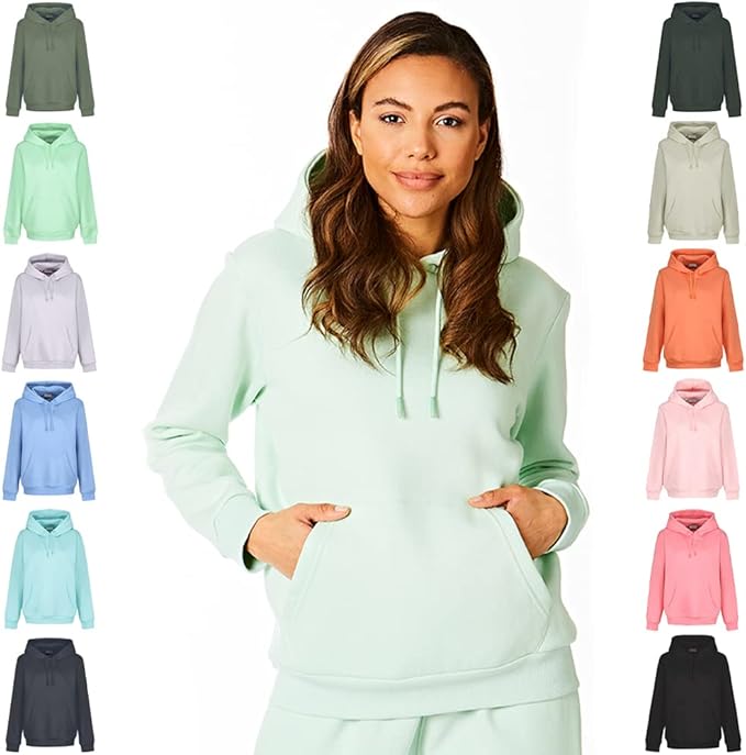 Light & Shade Women'S Pullover Hoodie Hooded Sweat Top