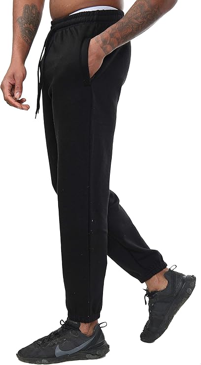 Mens Fleece Jogging Bottoms Pants Trousers Casual Sizes