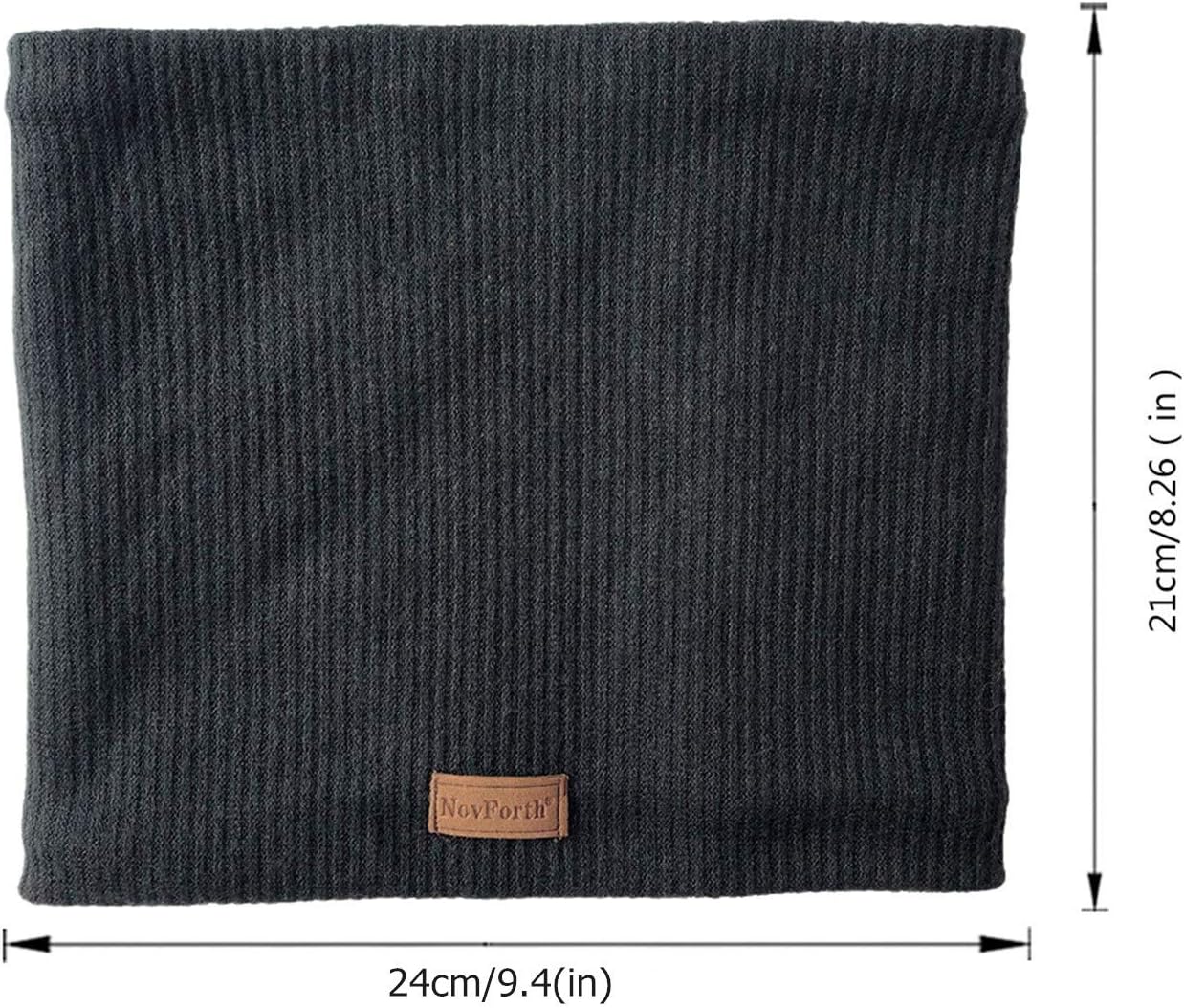 Men’s & Women’s Winter Neck Warmer – Fleece-Lined Infinity Scarf, Thick & Windproof