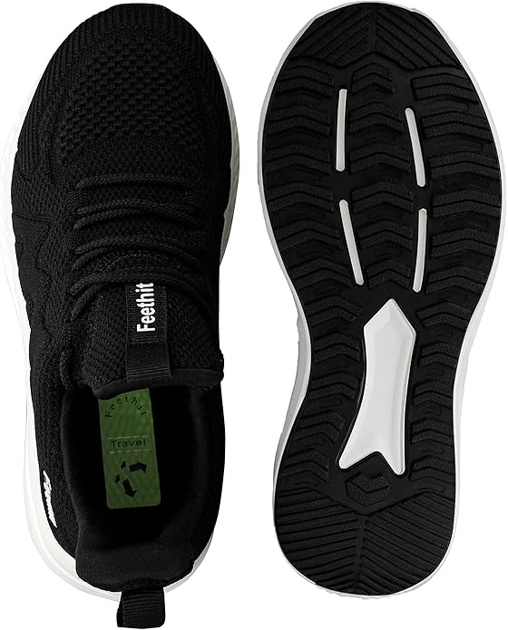 Men’s Running Trainers – Lightweight Breathable Sports Sneakers, Comfortable Gym Fitness Shoes for Walking, Jogging & Training