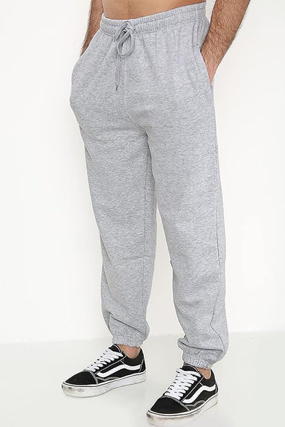 Mens Fleece Jogging Bottoms Pants Trousers Casual Sizes