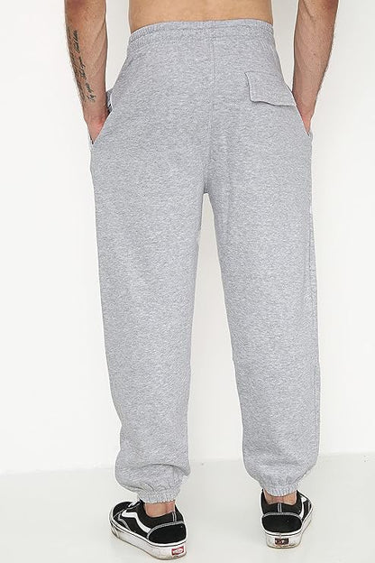 Mens Fleece Jogging Bottoms Pants Trousers Casual Sizes